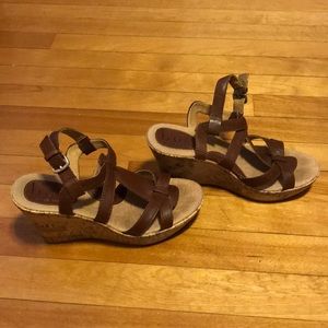 b.o.c. Brown Wedges